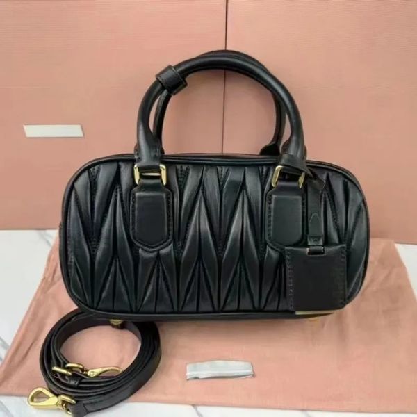 

Fashion Designer mini Bowg Shoulder Bag Pleated wallet Leather Banquet tote Dias handbags hobo combo women Tote bags 3a, Purse 22-22cm