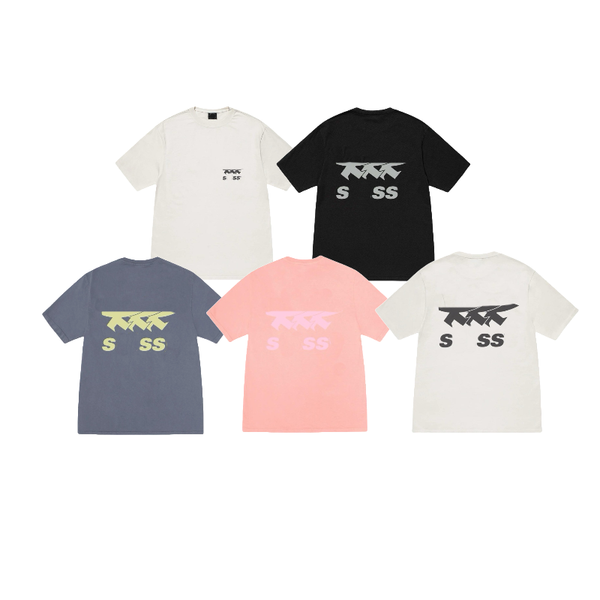 Fashion Men's Women's T shirts Shorts Couple's Print Round Neck Short Sleeve T-shirt Fashion T shirts 28137 28138