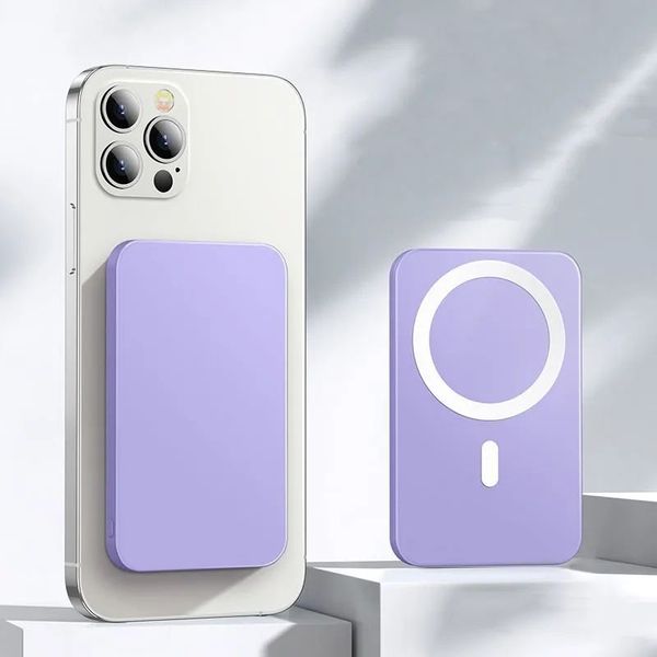 

Mobile Mini Phone Power Bank Magnetic Charger Battery Pack 10000mAh Capacity Wireless Charging Magnetic Power Bank Fast Charging for iPhone 15 14 13 Pro Max 12 i, Green