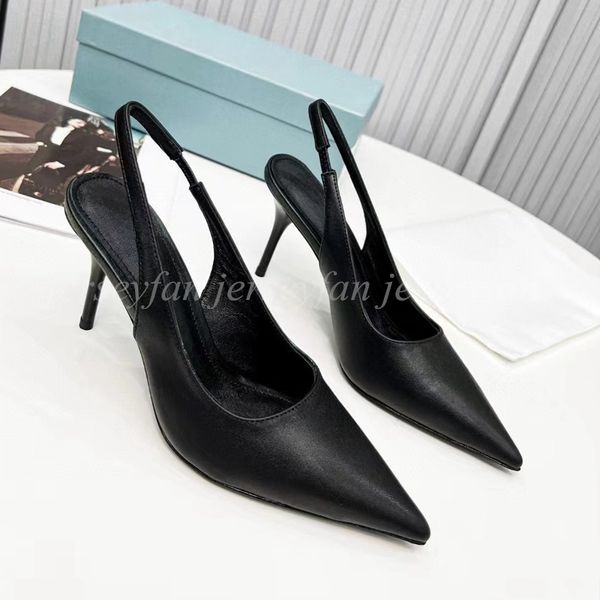 

Top Quality Women Stiletto Real Leather Spike Toe Size EU 35-42 Female High Heels 28034, #3 white