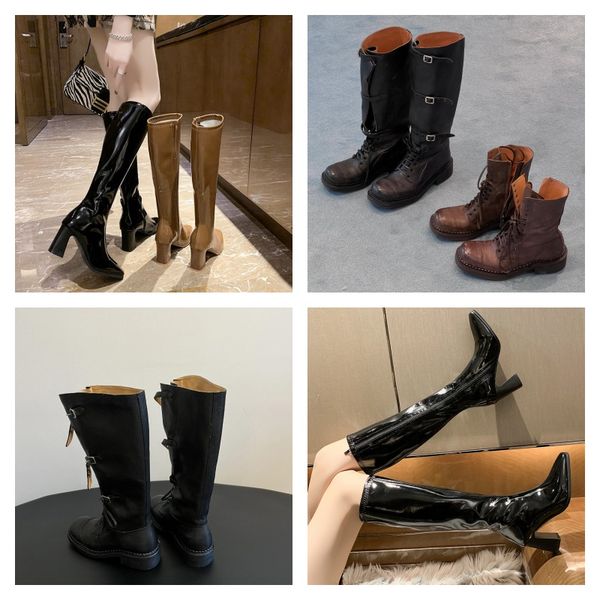 

Women's Classic Leather Short Boots with Buckle Detail and Inner Zipper - Add a Touch of Elegance to Your Outfits, Brown