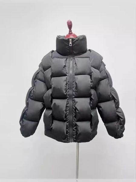 

Down jacket Unisex Designer loose Mens Womens Down Outerwear Coats fashion, Black