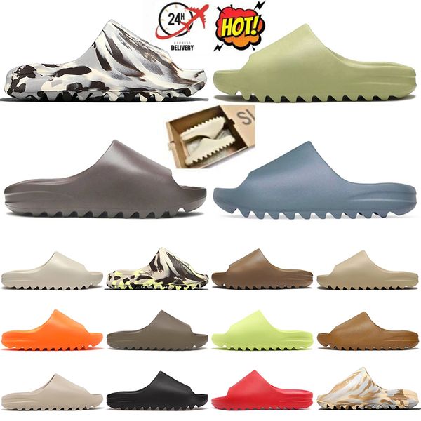 

Designer Slides Slipper Men Women Slider Sandals With Box Loafers Green Free Shipping Woman Dh gate Room House Shoes Big Size 14, 36-48