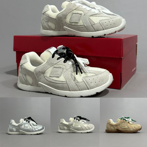 

Collaboration 530 SL Kids Running Shoes Suede Runner TD Sneakers Toddler Children Trainers, Sliver