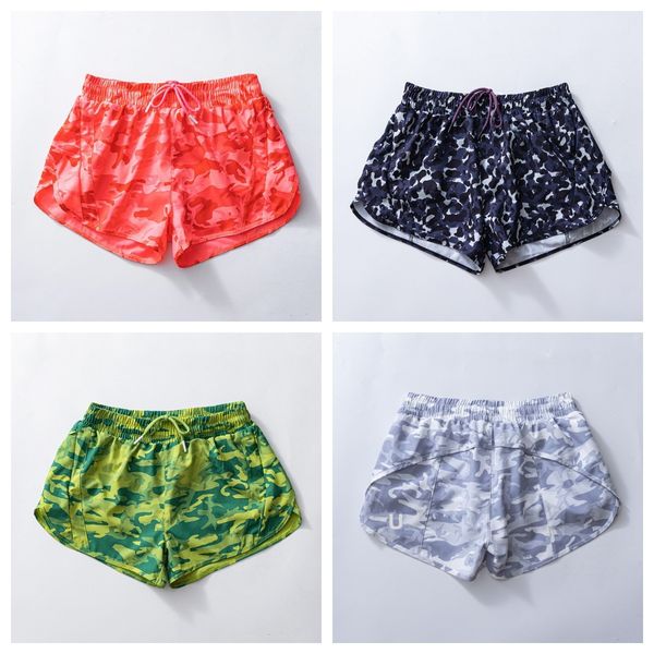 Lemon-1955 Womens Yoga Outfits High Waist Shorts Exercise Short Pants Fitness Wear Girls Running Elastic Adult Pants Sport Shorts