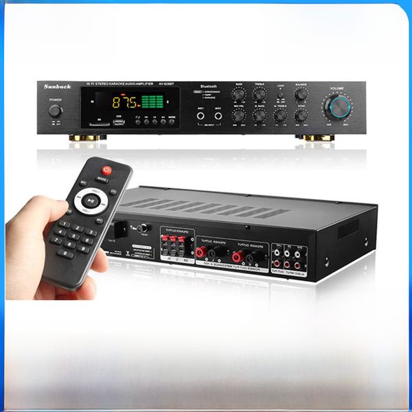 628BT110v Home Audio Bluetooth power amplifier 5 channel high speaker