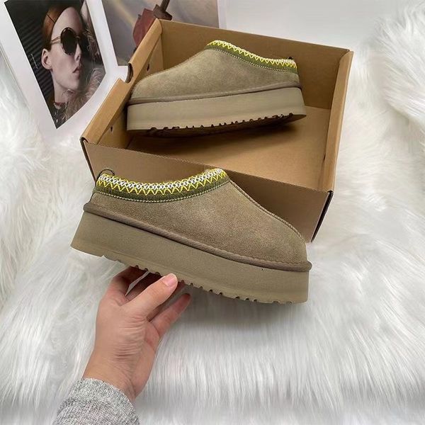 

Winter tazz slipper tasman chestnut tazz slipper women tazz boot Australia Snow Boots Fluffy Booties Chestnut Fur Slides Sheepskin Classic Ultra Mini Platform Boot, 2q