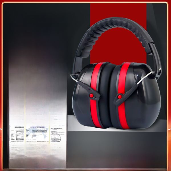 Factory Supply Learning Drum Factory Noise Reduction Sound Insulation Headset Industrial Headset Sound Insulation Noise Prevention Ear Mask CE