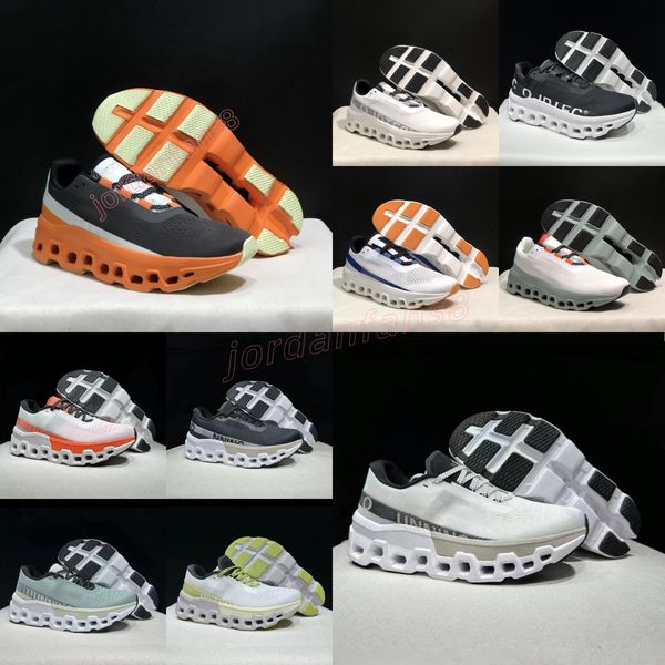 

High Quality Designer Shoes monster Monster Lightweight Cushioned Sneaker men women Footwear Runner Sneakers white violet Dropshiping Acce, Green