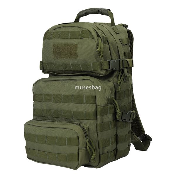 

New Large Capacity Sports Outdoor Mountaineering and Hiking Multi functional Polyester Encryption 600D Tactical Backpack, Beige