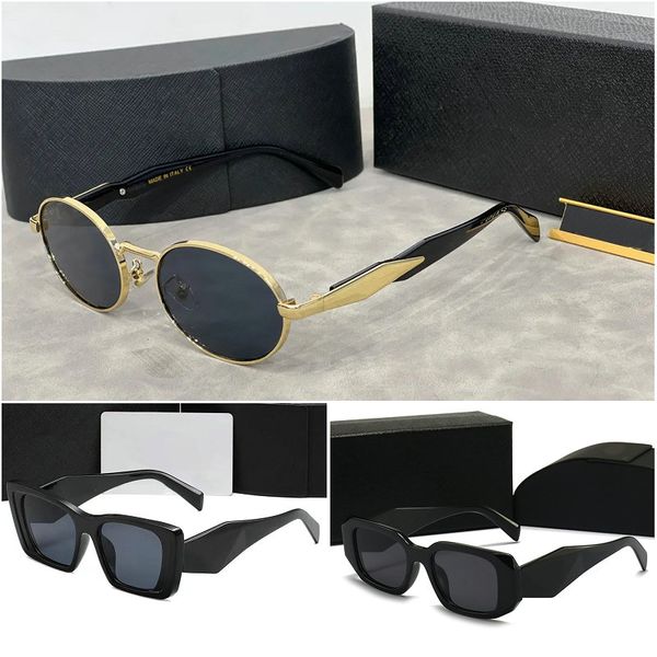 

Fashion Sunglasses for Men and Womens Summer Style Anti-Ultraviolet Retro Plate Metal Square Full Frame Black Designer Glasses for Women Eyeglasses with Random Box