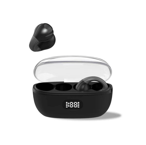 

Cross-border OWS Ear Clip Wireless Bluetooth Headset High Sound Quality Long Life Low Delay Noise Reduction Game Sports Headset, White
