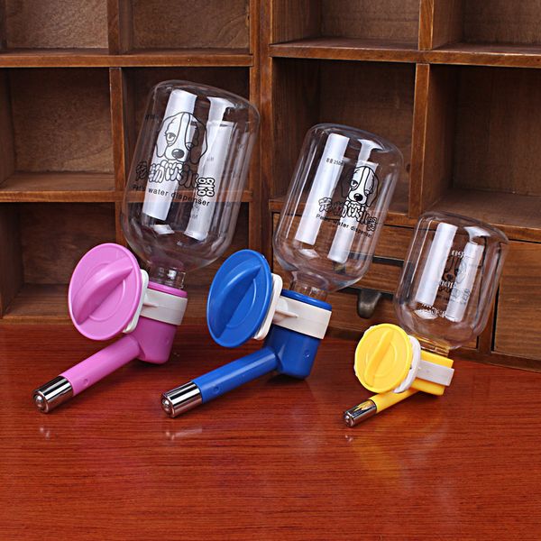 

Pet Tableware Puppy 150/250/500ml Automatic Small Type Cat And Dog Dispenser Hanging Water Drinking 3 Color Wholesale, Multi