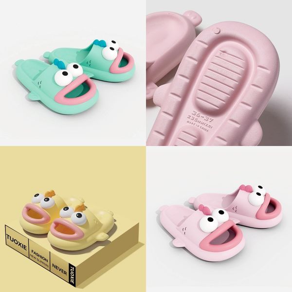 

Slipper 2024 New Clownfish Slipper Ladies Men's Summer Shoes Cute indoor street sandals Girls Boys Beach shower Slipper, Brown