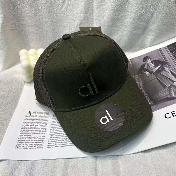 

Alohat Designer Hat Ball Cap Yoga Baseball Hat Casquette Luxe Summer Women High Quality Luxury Classics Golll Show Sunvisor Hats Wear Duck Tongue Mesh Caps 371, 5mesh