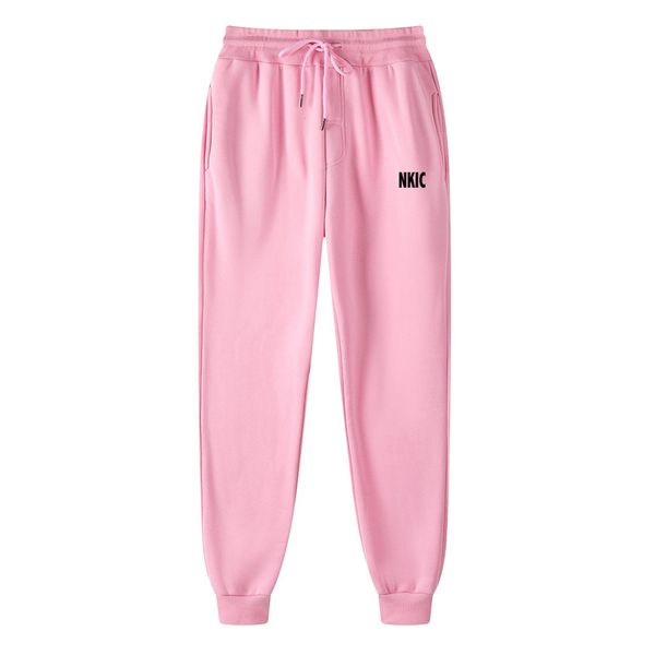Men Casual Fashion Brand Sports Pink Pants Gym Sport Trousers for Men Jogger SweatpantsRunning Workout Jogging Long Pants