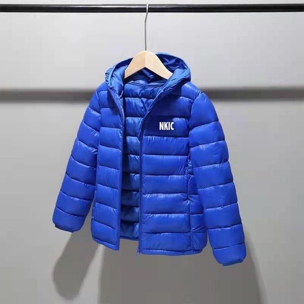 

Children's Red Down Outerwear Winter Down Coat Clothes letter Prints Boys Girls Cotton Padded Parka Coats Warm Hooded Jacket 2-15 Years, Orange