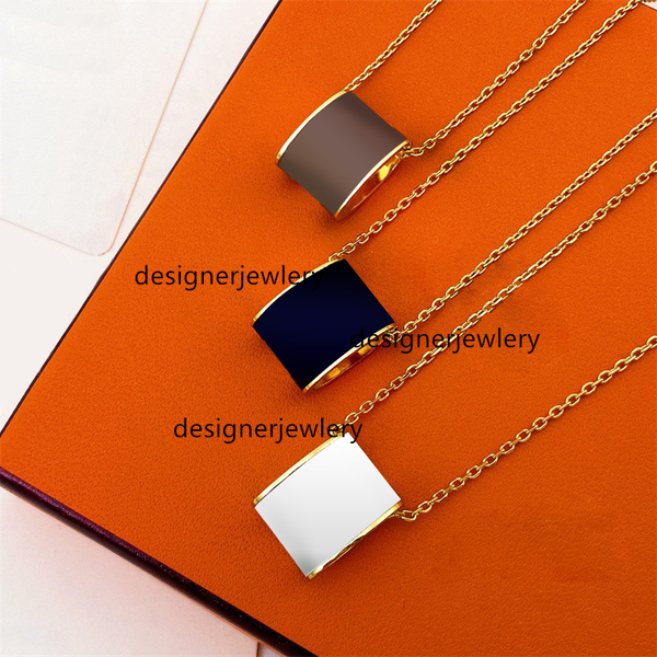 Wedding Necklace Silver Gold Pendant Women Men Designer Jewelry Classic Unisex Party Outdoor Recreation Travel Letters Stainless Steel Chain Woman Necklace Gifts
