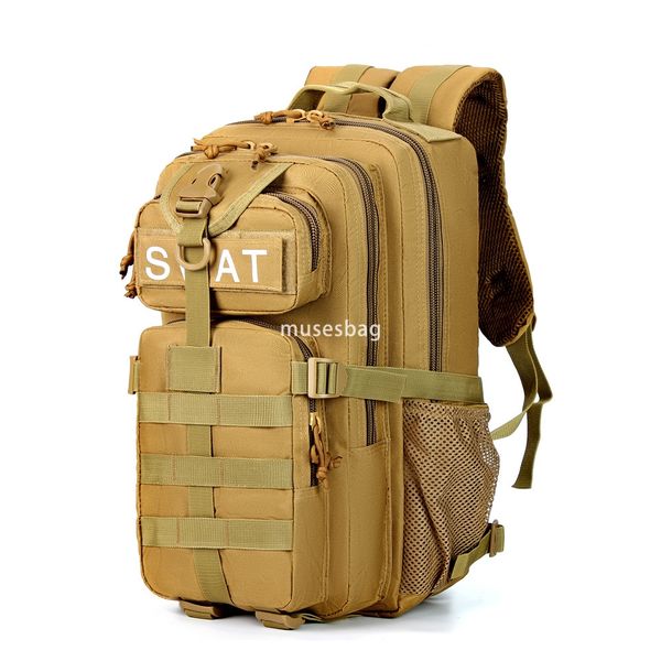 

Outdoor sports army camouflage backpack hiking backpack 3P tactical backpack manufacturers wholesale, Khaki
