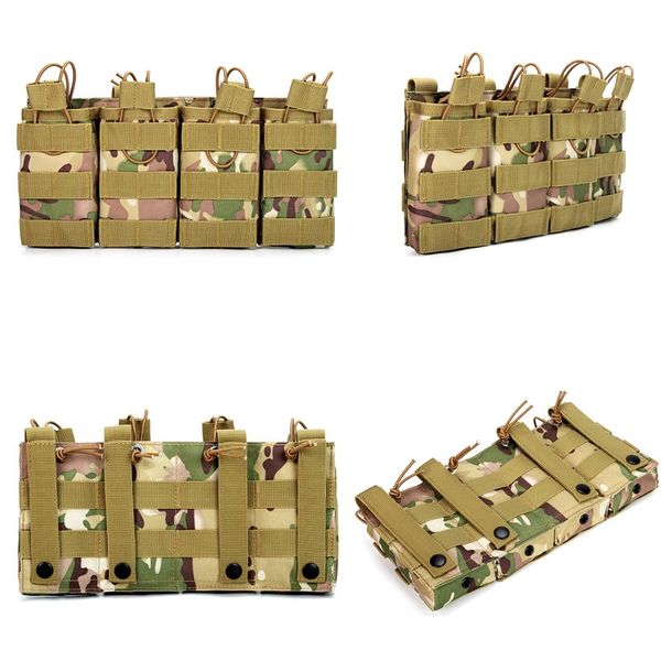 

Tactical triple magazine bag double quadruple field Molle accessory bag Storage bag Intercom bag wholesale
