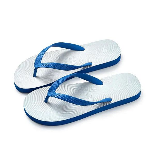 

Designer Sandals Rubber Slippers Summer Beach Leisure Slip Men Womens Couples Flip Flops Multi Shoes, Blue
