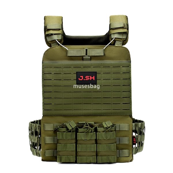 

Plus-size Special Operations Viking Tactical vest Red Sea Operation CS Vest Army fan training weight, Army green