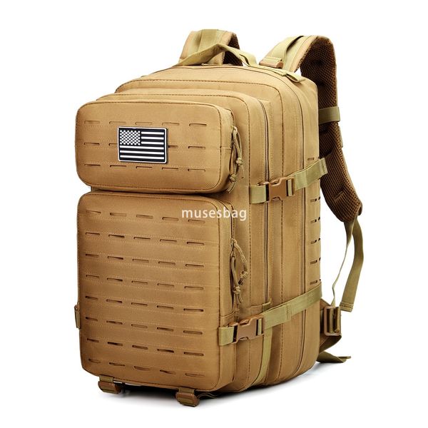

Outdoor army camouflage backpack special war multi-functional large capacity men's mountaineering sports travel camping tactical backpack, Cp