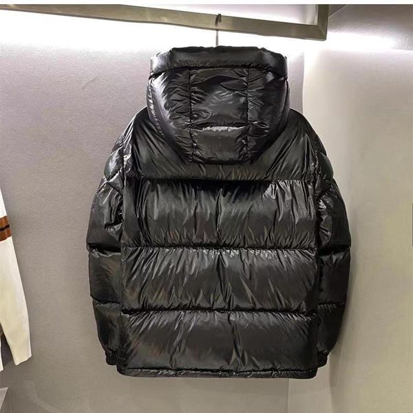 

Mens Jacket Down Bomber Hoodie Spring Autumn Style Man Coat Embriodery Zippers Thick Puffer Designer Jackets Outwears Tops Coats Size -5XL, Black10