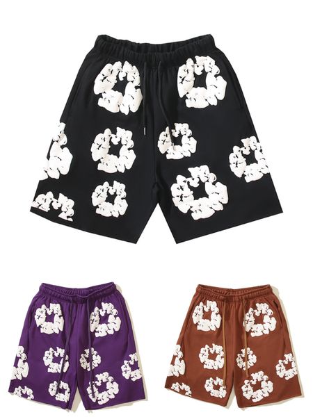 

men shorts designer flower mens women swim short swimshorts soccer shorts sweatpants summer sports fashion cotton cord Fitness Sport Pants Gym Joggers Running pj1, Color 3