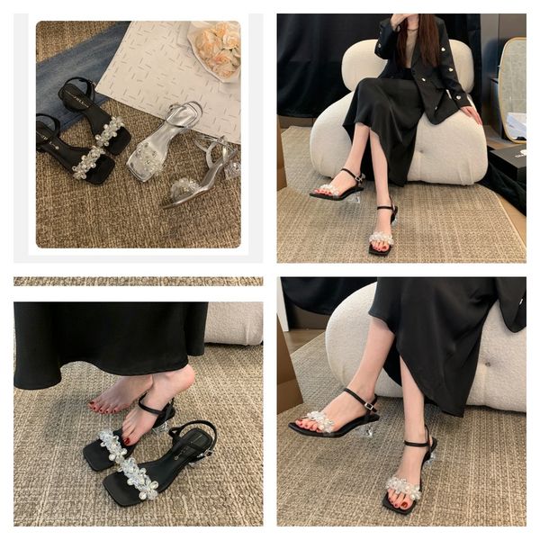 

2024 Top Designer Pumps Heels Slingback Women Bottoms Dress Shoes Stiletto Genuine Leather Peep Toe Whitedress High Heel Rubber Loafers With Box, Red