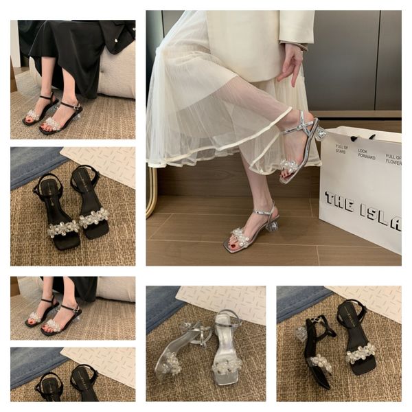 

2024 Top Designer Pumps Heels Slingback Women Dress Shoes Stiletto Leather Peep Toe Whitedress High Heel Rubber Loafers, Red