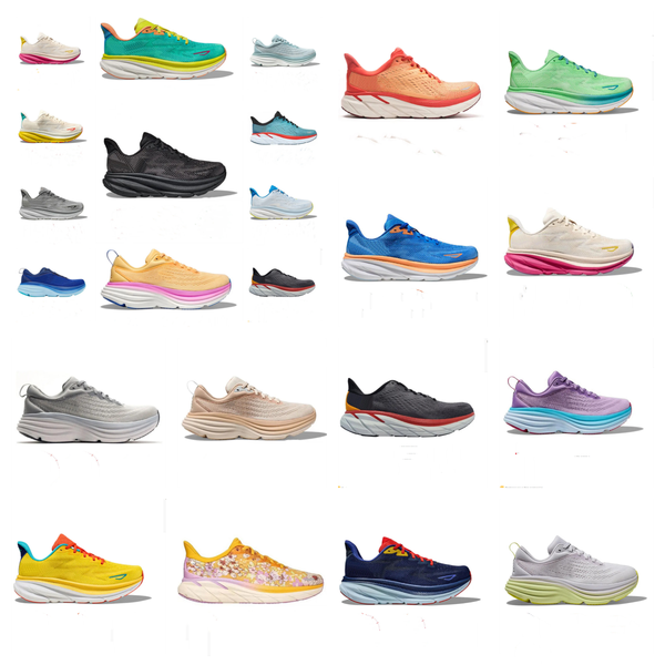 

2024 clifton 9 bondi 8 kawana for mens womens running shoes designer sneakers pink triple black white Womens Casual Shoes Dad Platform Trainers Sneaker, Cornflowerblue
