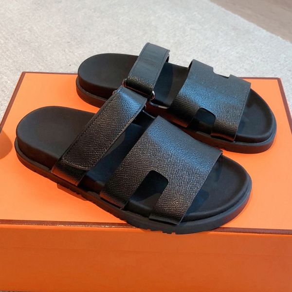 

Sandals Designer Slippers Best Quality Slides Luxury Leisure Vacation Beach Flat Slide Party Non slip Men and Women with Box Sizes 35-44, H-15