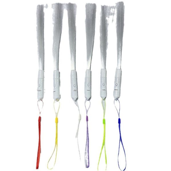 

Led Rave Toy 24/48/96Pcs White Fiber Optic Wedding Glow Stick 3 Light Mode LED Flashing Sparkler Party Supplies Birthday Bridal Shower 240410