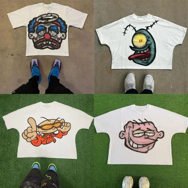 

fashion Mens T Shirt High Quality Tess Designer Casual Fashion Short Sleeve vintage y2k athleisure Europe America Men Women Round Neck Tshirts US Size S-XLpj1, Color 4