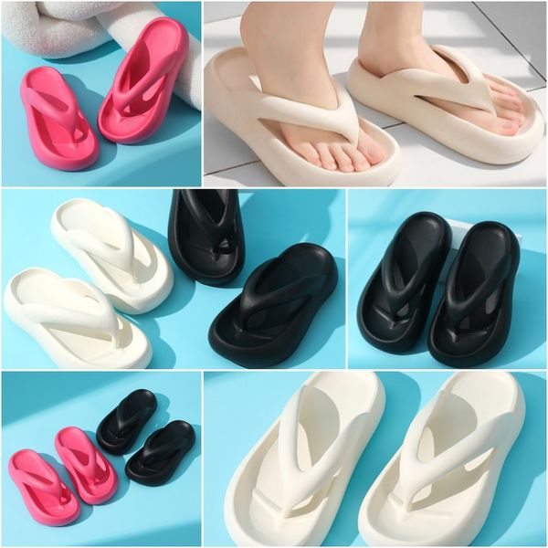 

2024 Designer Slippers Ladies Flip Flops Summer Thick Bottom Sandwich Slippers Outdoor Fashion Beach Slippers Women's Home Slippers, Grey