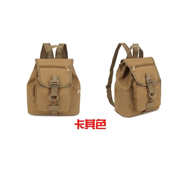 

Children's short trip business trip large capacity outdoor sports small backpack backpack ins fashion women's bag, Jungle camouflage