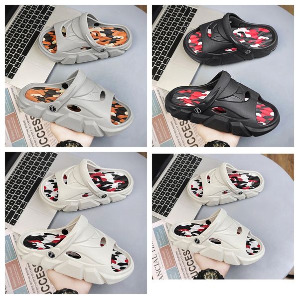 

plus size slippers for men, summer breathable sandals, beach sandals, couple slippers, home wear, casual sandals,designer slippers grey GAI, Beige