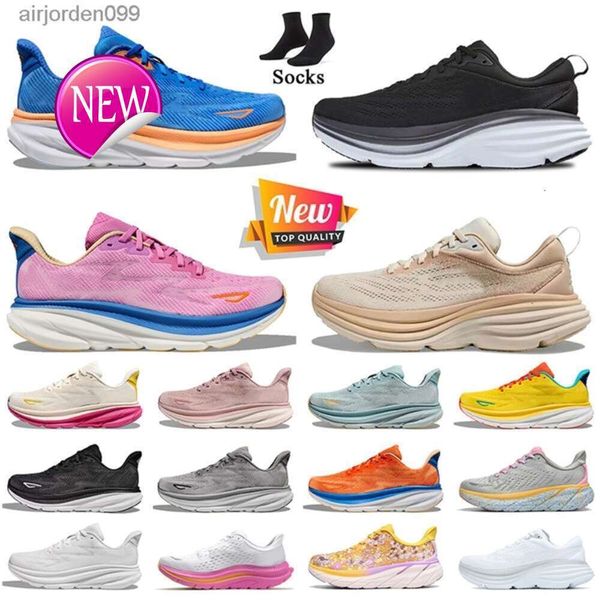 

Bottoms Running 2024 Athletic Shoes Clifton 9 Bondi 8 Womens Mens Jogging Sports Trainers Free People Kawana White Black Pink Foam Runners Sneakers Size, Red