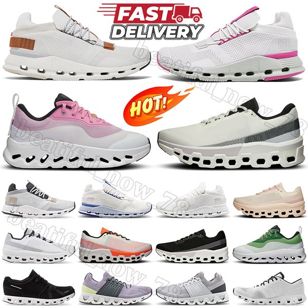 

2024 outdoor running shoes for men women designer sneakers triple black white pink green blue red mens womens cloud clouds sports trainers, Beige
