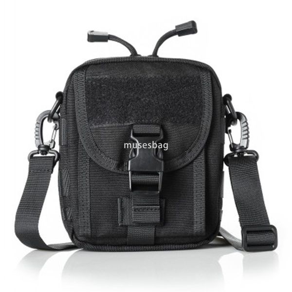 

Tactical waist pack single shoulder crossbody bag Multi-functional military fan mobile phone bag molle accessories hanging bag manufacturers supply