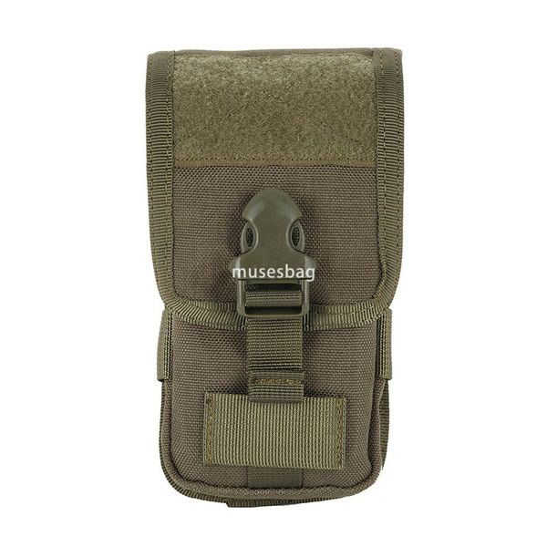 

Outdoor new sports double-layer mobile phone bag card bag tactical hanging bag camouflage multi-functional running Fanny pack