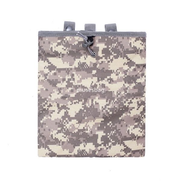 

Outdoor tactical large recycling bag Multi-functional debris storage tool bag Camouflage army fan drawstring Fanny pack