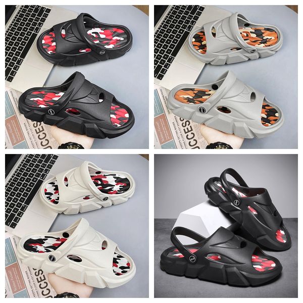 

large size slippers for men, summer breathable sandals, beach sandals, couple slippers, home wear, casual sandals,designer slippers grey GAI