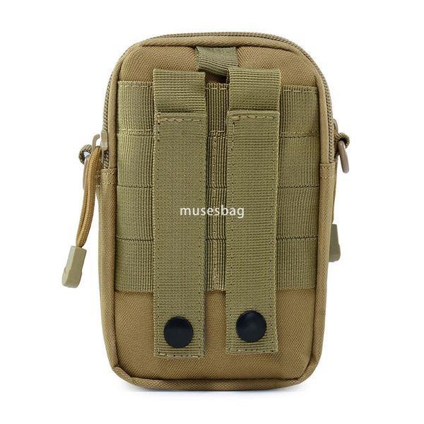 

MOLLE Multi-functional Running Mountain Sports Bag Men's camo Outdoor Tactical crossbody bag Mobile phone Fanny pack, Jungle camouflage