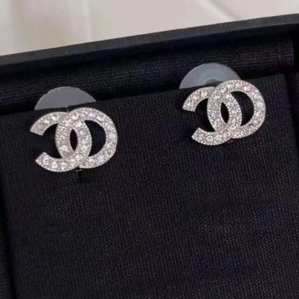 

Fashion Quality Designer Earrings Stud Top Woman Earring Multi Colors C Letter Women Dia Wedding Gifts Jewel