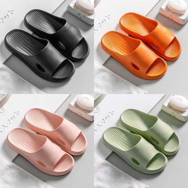 

Fashion Designer shoes Women's Summer rubber flat bottom Slippers Green yellow Indoor sandal Bathroom Outdoor Pool sandy beach Slippers Size 35-47, Brown