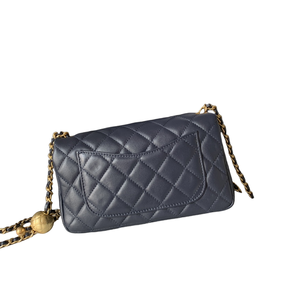 

Designer gold ball chain bag shoulder messenger bag ladies evening bag suitable for daily banquet use fashionable and versatile classic style Luxury women bag, C2