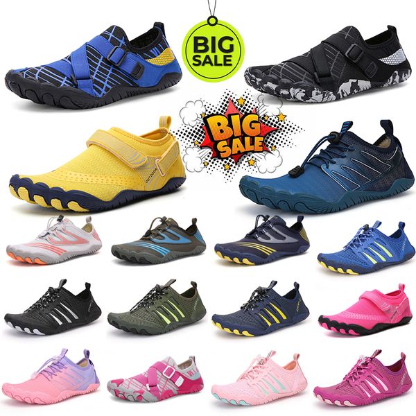 

Fashion Designer Shoes Free shipping Black yellow blue pink Men's Women's Buckles Wear resistant sports casual shoes Outdoor breathable lightweight 35-47, Red