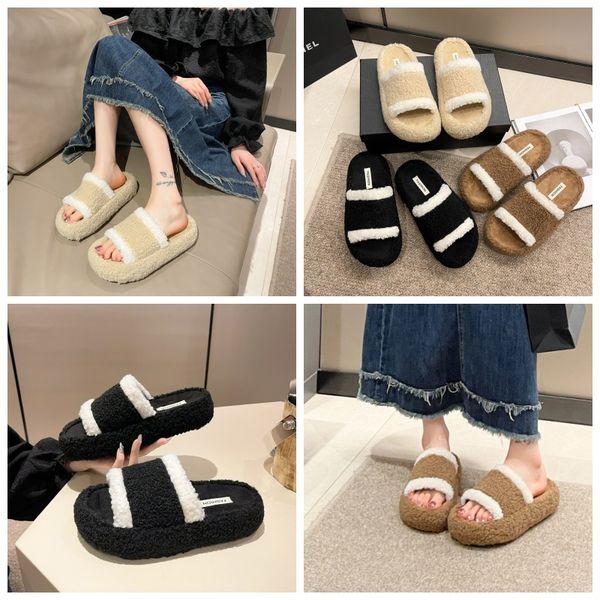 

GAI new Cotton shoes women green brown pink red plush cuteness slippers size35-40